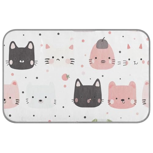 Kühlmatte für den Sommer, niedliches Tiergesicht, selbstkühlend, Katzenbetten für den Innenbereich, für Kaninchen, Schlaf, Haustier, Sommertapete, Frio Para, Perros, M Kühlmatte für den Sommer, niedliches Tiergesicht, selbstkühlend, Katzenbetten für den Innenbereich, für Kaninchen, Schlaf, Haustier, Sommertapete, Frio Para, Perros, M von SyXIOP