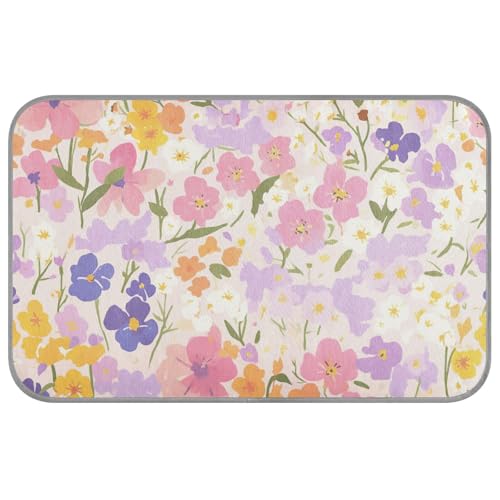 Kühlmatte mit buntem Blumenmuster, für Sommer, Sommer, selbstkühlende Betten für draußen, für Welpen, Katzen, Manta, Refrescante Para, Perro, M Kühlmatte mit buntem Blumenmuster, für Sommer, Sommer, selbstkühlende Betten für draußen, für Welpen, Katzen, Manta, Refrescante Para, Perro, M von SyXIOP
