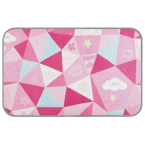 Kühlmatten für Hunde, Motiv: unregelmäßige geometrische Blumen, selbstkühlende Matte für Haustiere, für Kaninchen, Katzen, Outdoor, Safapete, Enfriador Para, Perros, M, Rosa Kühlmatten für Hunde, Motiv: unregelmäßige geometrische Blumen, selbstkühlende Matte für Haustiere, für Kaninchen, Katzen, Outdoor, Safapete, Enfriador Para, Perros, M, Rosa von SyXIOP