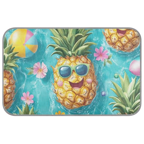 Lustige gelbe Ananas-Kühlmatte für Hunde, für den Sommer, für den Sommer, für Hunde, Kaninchen, Reisen, faltbar, Esterilla, Refrescante para perros, M Lustige gelbe Ananas-Kühlmatte für Hunde, für den Sommer, für den Sommer, für Hunde, Kaninchen, Reisen, faltbar, Esterilla, Refrescante para perros, M von SyXIOP