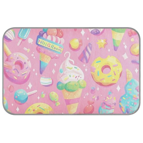 Niedliche, bunte Eiscreme-Donuts, Sommer-Outdoor-Kühlmatte, selbstkühlende Outdoor-Katzenmatte für Katzen, zum Schlafen, einzigartig, Frio Para, Perros, Größe M Niedliche, bunte Eiscreme-Donuts, Sommer-Outdoor-Kühlmatte, selbstkühlende Outdoor-Katzenmatte für Katzen, zum Schlafen, einzigartig, Frio Para, Perros, Größe M von SyXIOP