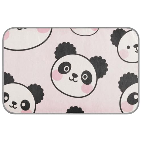 Niedliches Cartoon-Panda-Sommer-Kühlkissen, selbstkühlende Hundematte für Böden, wasserdicht, für Katzen, Indoor-Katzen, einzigartige Camas Frias Para Perros M von SyXIOP