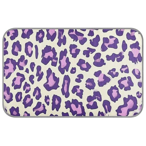 Outdoor-Kühlmatte für Hunde, selbstkühlende Pads für Hunde, Leopardenmuster, Violett, nicht elektrisch, Cama Refrescante para perros M Outdoor-Kühlmatte für Hunde, selbstkühlende Pads für Hunde, Leopardenmuster, Violett, nicht elektrisch, Cama Refrescante para perros M von SyXIOP