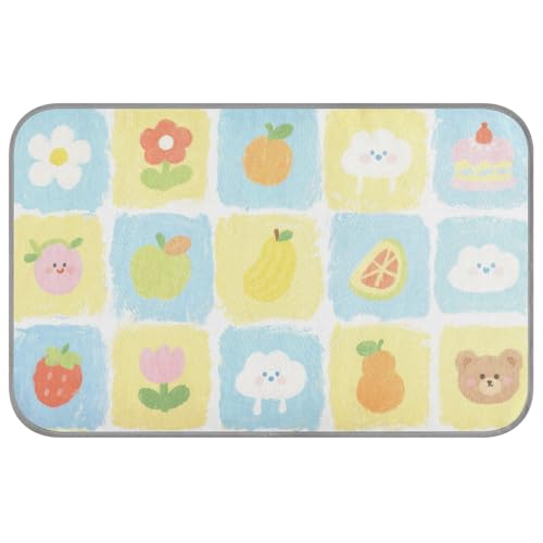 Sommer-Kühldecke für Hunde, selbstkühlende Matte für Hunde im Freien, für Kätzchen, draußen, Katze, weich, Cama Refrescante Para, Perros, Größe M, Gelb und Blau Sommer-Kühldecke für Hunde, selbstkühlende Matte für Hunde im Freien, für Kätzchen, draußen, Katze, weich, Cama Refrescante Para, Perros, Größe M, Gelb und Blau von SyXIOP
