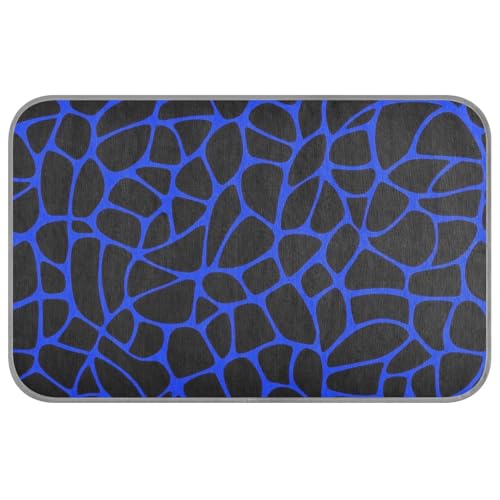 Sommer-Kühlkissen für Hunde, Leopardenmuster, Schwarz und Marineblau, selbstkühlende Decken für Outdoor-Katzen zum Schlafen, wasserdicht, Cama Fria Para, Perro, M Sommer-Kühlkissen für Hunde, Leopardenmuster, Schwarz und Marineblau, selbstkühlende Decken für Outdoor-Katzen zum Schlafen, wasserdicht, Cama Fria Para, Perro, M von SyXIOP