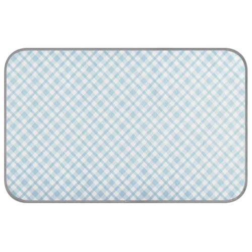 Sommer-Kühlmatte für Hunde im Freien, selbstkühlende Decke für Katzen, Kaninchen, Outdoor, Haustier, strapazierfähig, Blau und Weiß von SyXIOP
