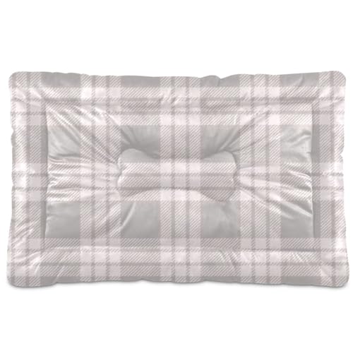 SyXIOP Hunde- und Katzenbett, waschbar, weich, bequem, rutschfeste Unterseite, für mittelgroße und große Hunde, 91,4 x 61 cm, Grau SyXIOP Hunde- und Katzenbett, waschbar, weich, bequem, rutschfeste Unterseite, für mittelgroße und große Hunde, 91,4 x 61 cm, Grau von SyXIOP