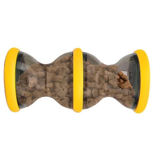 Hundefutterball, Leckerli-Spenderspielzeug für Hunde - Slow Feeder für Welpen | Geistig angeregtes Hunde-Puzzlespielzeug, interaktives Hundespielzeug mit Leckerli-Ausgabe, langsamer Futterball, um sie Hundefutterball, Leckerli-Spenderspielzeug für Hunde - Slow Feeder für Welpen | Geistig angeregtes Hunde-Puzzlespielzeug, interaktives Hundespielzeug mit Leckerli-Ausgabe, langsamer Futterball, um sie von Syengery