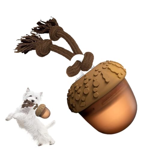 Syengery Interaktiver Ball Für Hunde, Automatischer Bewegungsball Für Kauer, Interaktives Spielzeug Mit Licht Und Sound Für Kleine Hunde Welpen Kauer Gegen Langeweile Draußen von Syengery