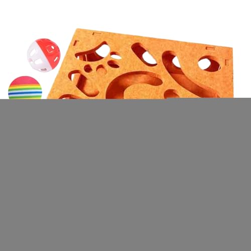 Syengery Puzzle Spielzeug für Katzen - Mental Förderung Labyrinth - Geistige Stimulation Spielzeug Mit Glocke & Ball Gegen Langeweile Für Drinnen & Draußen Und Reisebox Syengery Puzzle Spielzeug für Katzen - Mental Förderung Labyrinth - Geistige Stimulation Spielzeug Mit Glocke & Ball Gegen Langeweile Für Drinnen & Draußen Und Reisebox von Syengery