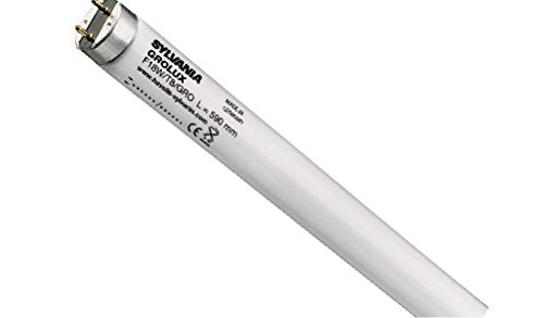 Sylvania T8 Leuchtstoff-Lampe, Wachstumslampe, G13 Sockel, 58 Watt, 20000h Lebensdauer, 26mm Durchmesser, 1500mm Länge, Weißer Kolben, 1er Pack von Sylvania