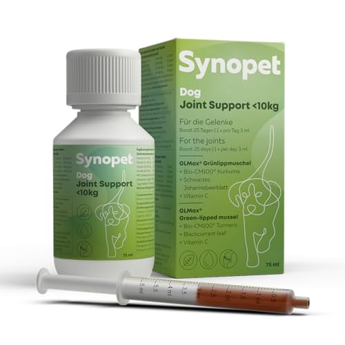 Synopet Dog Joint Support 75 ml - Für geschmeidige Gelenke und gesunde Knorpel von Synopet