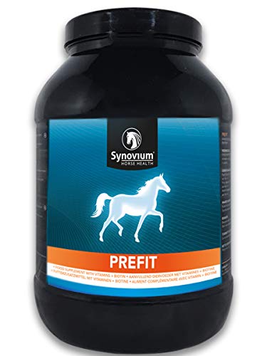 Synovium Prefit ist EIN wissenschaftlich fundiertes Nahrungsergänzungsmittel für Ihr Pferd oder Pony (enthält zusätzliche Vitamine und Mineralien und Wird bei Vitaminmangel in der Nahrung verwendet). von SYNOVIUM