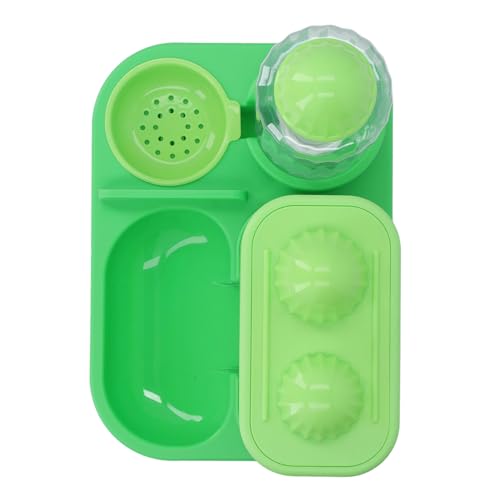 Syrisora 2-in-1-Automatischer Futter- und Wasserspender Haustiere, Großes Fassungsvermögen, Trocken, Nass, Geteilt, Abnehmbares Katzen-Schwerkraft-Futter- und Syrisora 2-in-1-Automatischer Futter- und Wasserspender Haustiere, Großes Fassungsvermögen, Trocken, Nass, Geteilt, Abnehmbares Katzen-Schwerkraft-Futter- und von Syrisora