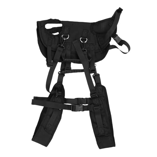 Syrisora Hundeträger Hunde Rucksackträger, Haustierträger Rucksack Atmungsaktives Mesh Tragbarer Frontkatze Hundeträger (L Größe (für den Handgelenksumfang 17-19,5) von Syrisora