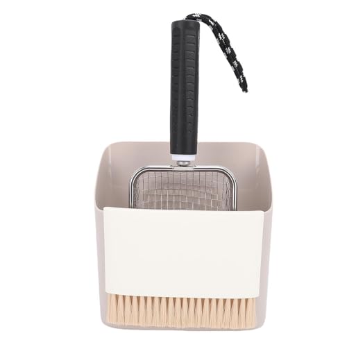 Syrisora Kitty Litter -Schaufel, Katzenstreu -Schaufel -Set Abtrennbare Multifunktionale Edelstahl -Maschenmüll -Schaufel mit Tragbarem Pinsel und Staubpan für Hausgarten Beach Reinigung Syrisora Kitty Litter -Schaufel, Katzenstreu -Schaufel -Set Abtrennbare Multifunktionale Edelstahl -Maschenmüll -Schaufel mit Tragbarem Pinsel und Staubpan für Hausgarten Beach Reinigung von Syrisora