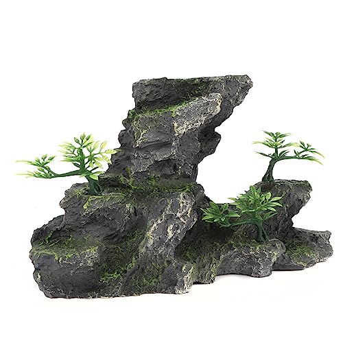 Syrisora ​​Simulation Harz Steingarten Form Aquarium Aquarium Ornamente Dekor von Syrisora