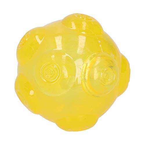 TPR Squeaker Ball Squeaker Ball, Hundeballspielzeug, Haustier -Kauspielzeug Squeaker Ball TPR Bouncy Floating Zähne Putzen für Mittelgroße und Kleine Hunde (Syrisoraoi15fvbd0x-14) von Syrisora