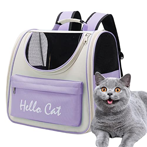 Sysdisen Katzentragerucksack - Haustier-Aufbewahrungstasche,Hundereisetasche mit Tragegriff für kleine Hunde, Kitty, Sommer, atmungsaktiv und wasserdicht Sysdisen Katzentragerucksack - Haustier-Aufbewahrungstasche,Hundereisetasche mit Tragegriff für kleine Hunde, Kitty, Sommer, atmungsaktiv und wasserdicht von Sysdisen