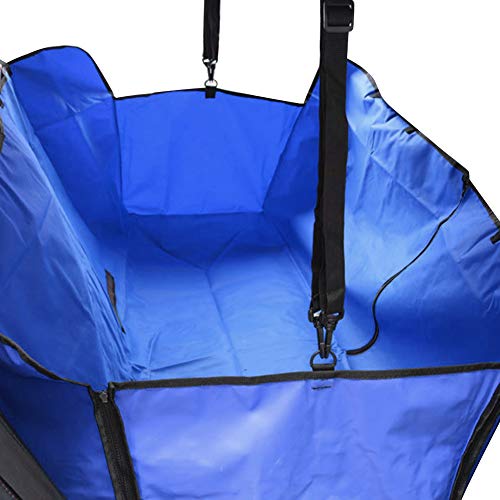 Sytaun Auto-Hunde träger Rückensitz-Matte-Kleidung-Oxford-Tuch Blau von Sytaun