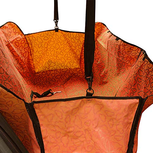 Sytaun Auto-Hunde träger Rückensitz-Matte-Kleidung-Oxford-Tuch Orange von Sytaun