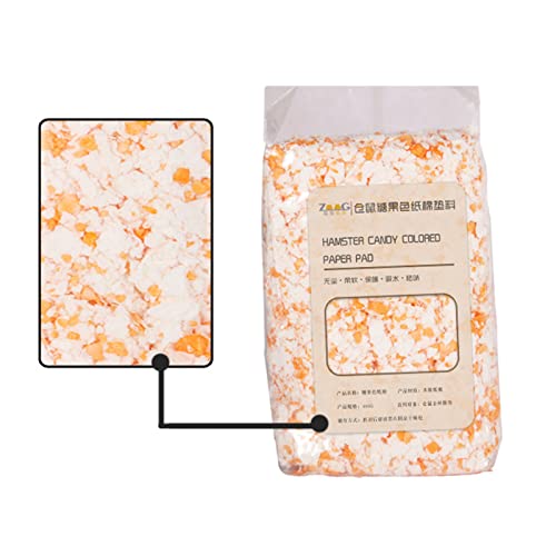 Sytaun Füllstoff für Hamsterkäfig, mit passendem Deodorant, mehrfarbig, kompatibel mit Chinchilla-Orange von Sytaun