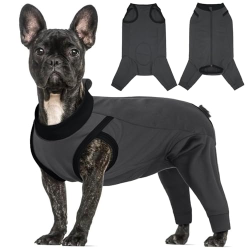 T'CHAQUE Chirurgie-Anzug für Hinterbeine, Einteiler für Operationen, weibliche und männliche Kastration, Genesungsanzug für Hunde nach Operationen, Anti-Lecken, Hunde-Genesungsbeinmanschette, T'CHAQUE Chirurgie-Anzug für Hinterbeine, Einteiler für Operationen, weibliche und männliche Kastration, Genesungsanzug für Hunde nach Operationen, Anti-Lecken, Hunde-Genesungsbeinmanschette, von T'CHAQUE