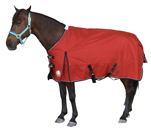 T TEKE Ultimate Turnout Sheet für Pferde, 1050D ballistisches Nylon außen, keine Füllung T TEKE Ultimate Turnout Sheet für Pferde, 1050D ballistisches Nylon außen, keine Füllung von T TEKE