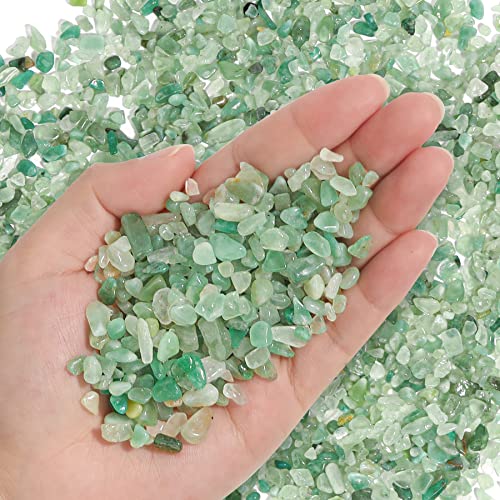 T4U Kieselsteine gartenAquarium Kies für Aquarium Blumentopf Deko Sand Steine,1LB Unregelmäßig Geformte Kieselsteine Garten kleine Natur Kristall Achat Kies für Sukkulenten Kaktus Terrarium DIY, 450g von T4U