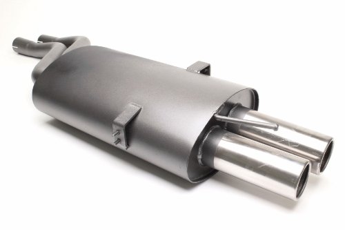 TA-Technix EVOE466E276 Sportendschalldämpfer 2x76mm von TA Technix
