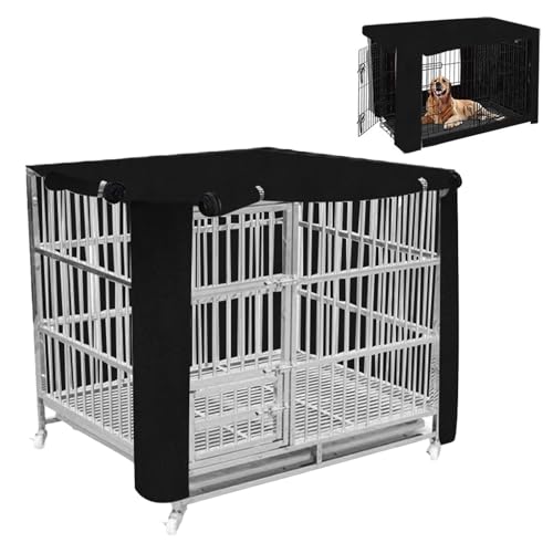 Abdeckung für Hundekäfige, Schutz für Haustierkäfige, staubdicht, atmungsaktiv, für Hunde- und Katzenkiste, für Camping, Wohnung, Reisen, Zuhause Abdeckung für Hundekäfige, Schutz für Haustierkäfige, staubdicht, atmungsaktiv, für Hunde- und Katzenkiste, für Camping, Wohnung, Reisen, Zuhause von TABSIRAH