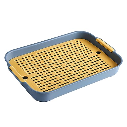 Kaninchen-Toiletten-Tablett | PP-Häschen-Kinderbox mit Drainage | Netz-Design rechteckige Haustier-Töpfchentrainer | Dickes Design Kleinbehälter für Kätzchen und Hasen Kaninchen-Toiletten-Tablett | PP-Häschen-Kinderbox mit Drainage | Netz-Design rechteckige Haustier-Töpfchentrainer | Dickes Design Kleinbehälter für Kätzchen und Hasen von TABSIRAH