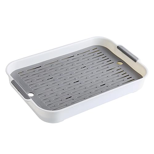 Kaninchen-Toiletten-Tablett | PP-Häschen-Kinderbox mit Drainage | Netz-Design rechteckige Haustier-Töpfchentrainer | Dickes Design Kleinbehälter für Kätzchen und Hasen Kaninchen-Toiletten-Tablett | PP-Häschen-Kinderbox mit Drainage | Netz-Design rechteckige Haustier-Töpfchentrainer | Dickes Design Kleinbehälter für Kätzchen und Hasen von TABSIRAH