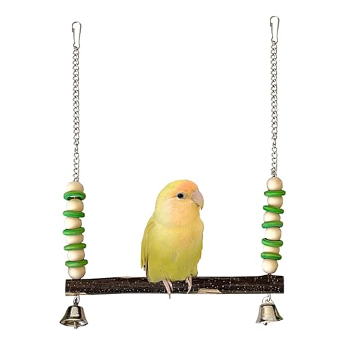 Papageienständer - Vogelschaukel - Bunte Vögel Schaukel - Vogelsitzstange Ständer - Papageienschaukel Hängespielzeug - Nymphensittiche Sitzstange für Lovebird - Conure Finken Lovebird Nymphensittich Papageienständer - Vogelschaukel - Bunte Vögel Schaukel - Vogelsitzstange Ständer - Papageienschaukel Hängespielzeug - Nymphensittiche Sitzstange für Lovebird - Conure Finken Lovebird Nymphensittich von TABSIRAH