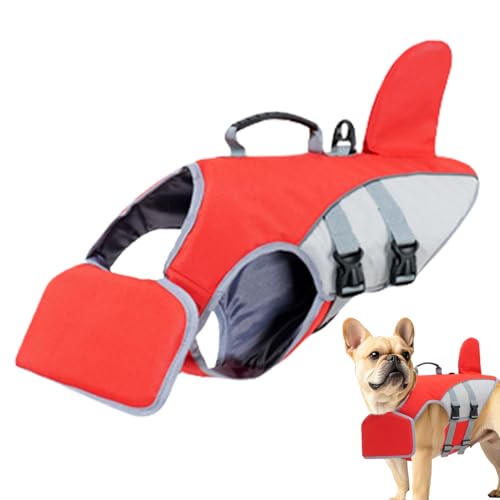 TABSIRAH Hunde-Schwimmweste, Sicherheitsschwimmweste mit Griff, Verstellbarer Riemen, Kleidung für mittelgroße und große Rassen, See, Meer, Teich, Pool, Bootfahren, Kajakfahren TABSIRAH Hunde-Schwimmweste, Sicherheitsschwimmweste mit Griff, Verstellbarer Riemen, Kleidung für mittelgroße und große Rassen, See, Meer, Teich, Pool, Bootfahren, Kajakfahren von TABSIRAH