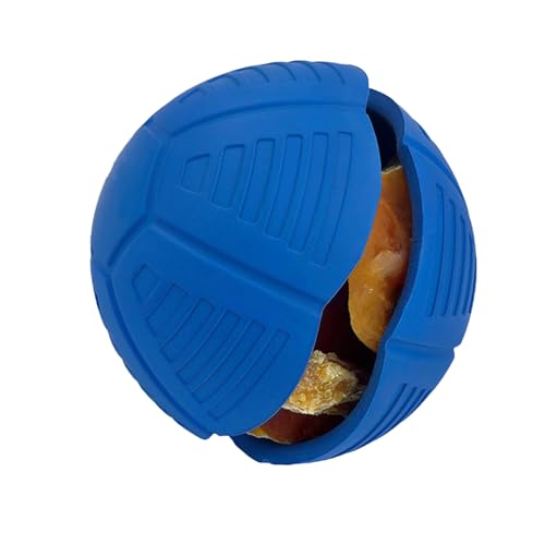 TABSIRAH Interaktiver Hundeball, Hunde-Puzzle-Spielzeug, Leckerli-Spender, Futterspender, langsamer Futterspender, Welpenanreicherung, Trainingsspiele, Haustierbedarf für aggressive Kauer, drinnen und TABSIRAH Interaktiver Hundeball, Hunde-Puzzle-Spielzeug, Leckerli-Spender, Futterspender, langsamer Futterspender, Welpenanreicherung, Trainingsspiele, Haustierbedarf für aggressive Kauer, drinnen und von TABSIRAH