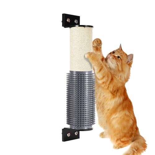 TABSIRAH Katzenkratzbaum Ersatz - Katzenturm Ersatzpfosten mit Fellpflegebürste - Vielseitiges Kätzchenzubehör für Zuhause, Wohnung, Wohnzimmer, Schlafzimmer, Spielzimmer TABSIRAH Katzenkratzbaum Ersatz - Katzenturm Ersatzpfosten mit Fellpflegebürste - Vielseitiges Kätzchenzubehör für Zuhause, Wohnung, Wohnzimmer, Schlafzimmer, Spielzimmer von TABSIRAH