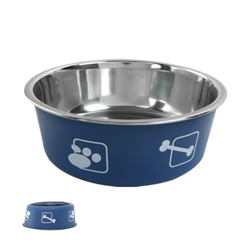 TABSIRAH Katzennäpfe aus Edelstahl, bedruckte Katzennäpfe aus Edelstahl, Haustierzubehör für Hundehütte, Zuhause, Frettchen, Camping, Bauernhof, Outdoor, Auto, Welpen, Terrasse, Seniorenhof TABSIRAH Katzennäpfe aus Edelstahl, bedruckte Katzennäpfe aus Edelstahl, Haustierzubehör für Hundehütte, Zuhause, Frettchen, Camping, Bauernhof, Outdoor, Auto, Welpen, Terrasse, Seniorenhof von TABSIRAH