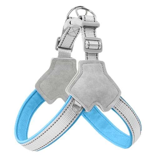 TABSIRAH Reflektierendes Hundegeschirr, reflektierendes Design, Zugentlastung, bequem, verstellbar, Trainingszubehör für Freunde, Liebhaber TABSIRAH Reflektierendes Hundegeschirr, reflektierendes Design, Zugentlastung, bequem, verstellbar, Trainingszubehör für Freunde, Liebhaber von TABSIRAH