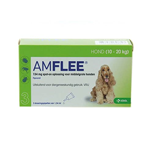Amflee Spot-on Hund - 134 mg - 3 Pipetten Amflee Spot-on Hund - 134 mg - 3 Pipetten von TAD Pharma GmbH