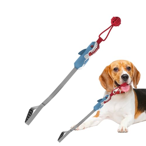 TADAYIM Zerrspielzeug Für Hunde - Zerrseil Mit Quietschfunktion Für Hunde - Interaktive Spiele mit Kauspielzeug aus Wattebällchen und Quietschern, für alle Rassen Starke Kauer, Bewegung und von TADAYIM