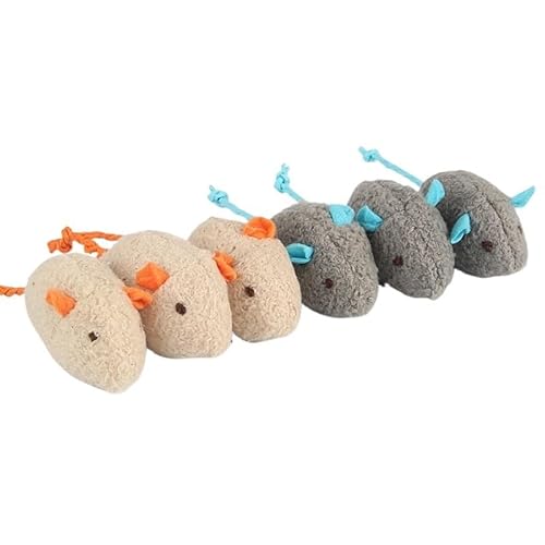 6 stücke Mix Haustier Spielzeug Katzenminze Mäuse Katzen Spielzeug Spaß Plüsch Maus Katzenspielzeug for Kätzchen Katzen Zu Jagen Übung Katze Spielzeug Interaktive katzenspielzeug maus(G Style 6pcs) 6 stücke Mix Haustier Spielzeug Katzenminze Mäuse Katzen Spielzeug Spaß Plüsch Maus Katzenspielzeug for Kätzchen Katzen Zu Jagen Übung Katze Spielzeug Interaktive katzenspielzeug maus(G Style 6pcs) von TADSFVC