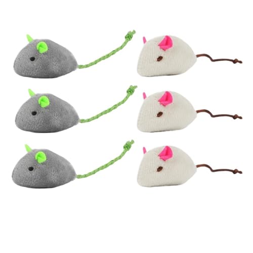 6 stücke Mix Haustier Spielzeug Katzenminze Mäuse Katzen Spielzeug Spaß Plüsch Maus Katzenspielzeug for Kätzchen Katzen Zu Jagen Übung Katze Spielzeug Interaktive katzenspielzeug maus(W Style 6pcs) 6 stücke Mix Haustier Spielzeug Katzenminze Mäuse Katzen Spielzeug Spaß Plüsch Maus Katzenspielzeug for Kätzchen Katzen Zu Jagen Übung Katze Spielzeug Interaktive katzenspielzeug maus(W Style 6pcs) von TADSFVC