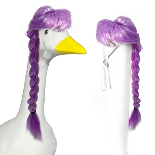 Haustier-Perücke, große Gans-Kopfbedeckung, Kombination, lustig, niedlich, kurz, gewellt, explosiver Kopf, Veranda, Gans, Perücke, Garten, Hof, Dekoration, Veranda, Gans, Outfits Haustier-Perücke, große Gans-Kopfbedeckung, Kombination, lustig, niedlich, kurz, gewellt, explosiver Kopf, Veranda, Gans, Perücke, Garten, Hof, Dekoration, Veranda, Gans, Outfits von TADSFVC