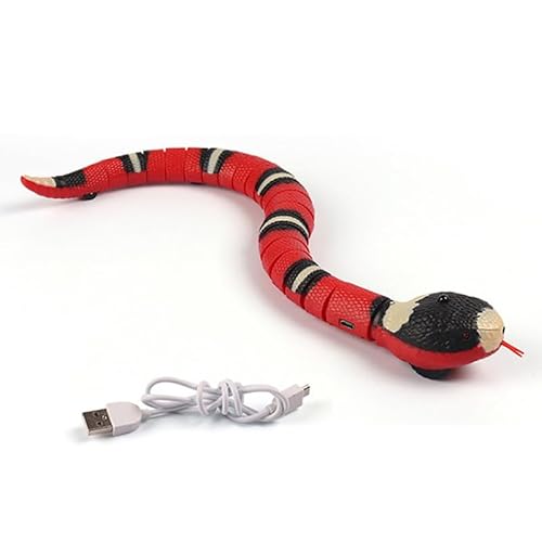TADSFVC Automatisches Katzenspielzeug, interaktives Smart Sensing Snake TeaseToys for Katzen, USB-Ladezubehör for Hauskatzen, Spielspaß katzenspielzeug Maus TADSFVC Automatisches Katzenspielzeug, interaktives Smart Sensing Snake TeaseToys for Katzen, USB-Ladezubehör for Hauskatzen, Spielspaß katzenspielzeug Maus von TADSFVC
