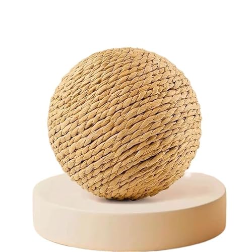 TADSFVC Großes Katzenspielzeug, interaktiver Kratz-Ball, handgefertigt, gewebt, lustig, Katzenspielzeug, Ball, Katzenkratzer, Beißball, Haustierprodukte, Katzenspielzeug TADSFVC Großes Katzenspielzeug, interaktiver Kratz-Ball, handgefertigt, gewebt, lustig, Katzenspielzeug, Ball, Katzenkratzer, Beißball, Haustierprodukte, Katzenspielzeug von TADSFVC