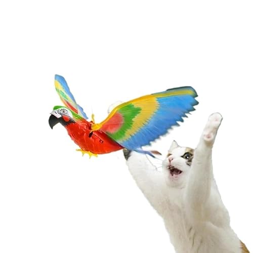 TADSFVC Simulation Vogel Katzenspielzeug Lustige Hängetür Automatischer Katzenstock Kratzseil Adler Katze Interaktives Spielzeug Katzenbedarf katzenspielzeug Maus(Eagle) von TADSFVC