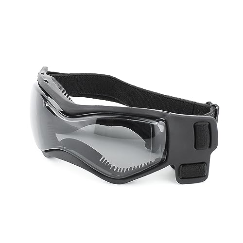 1 x Sonnenbrille für kleine Haustiere, Schutzbrille für Hunde, Sonnenbrille für Haustiere, UV-Schutz, verstellbares elastisches Band (kleine Größe) von TAFACE