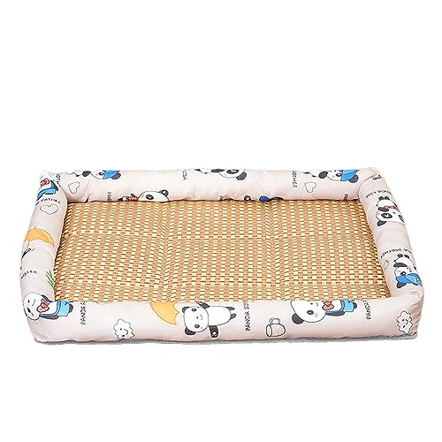 Kühlmatte für Hunde Hund Kühlbett Sommermatte Hund Sommer Pad Hund Kühlende Bodenmatte Atmungsaktiv Hund Kühlbett Der Hund Eispad Zwinger Matte Kühlkissen Schwarzes Tuch 【40 x 30 cm Farbe-2】 von TAHUAON