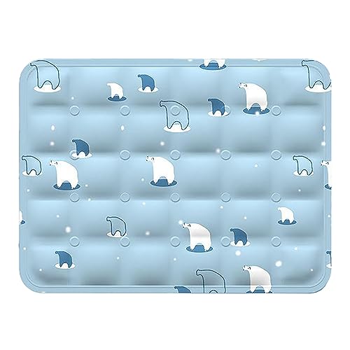 TAHUAON Kühlmatte für Haustiere, Gel-Kühlmatte für Hunde und Katzen, Tier-Kühlmatte, kratzfest, bequem, selbstkühlend, 45 x 60 cm, Farbe 1 TAHUAON Kühlmatte für Haustiere, Gel-Kühlmatte für Hunde und Katzen, Tier-Kühlmatte, kratzfest, bequem, selbstkühlend, 45 x 60 cm, Farbe 1 von TAHUAON